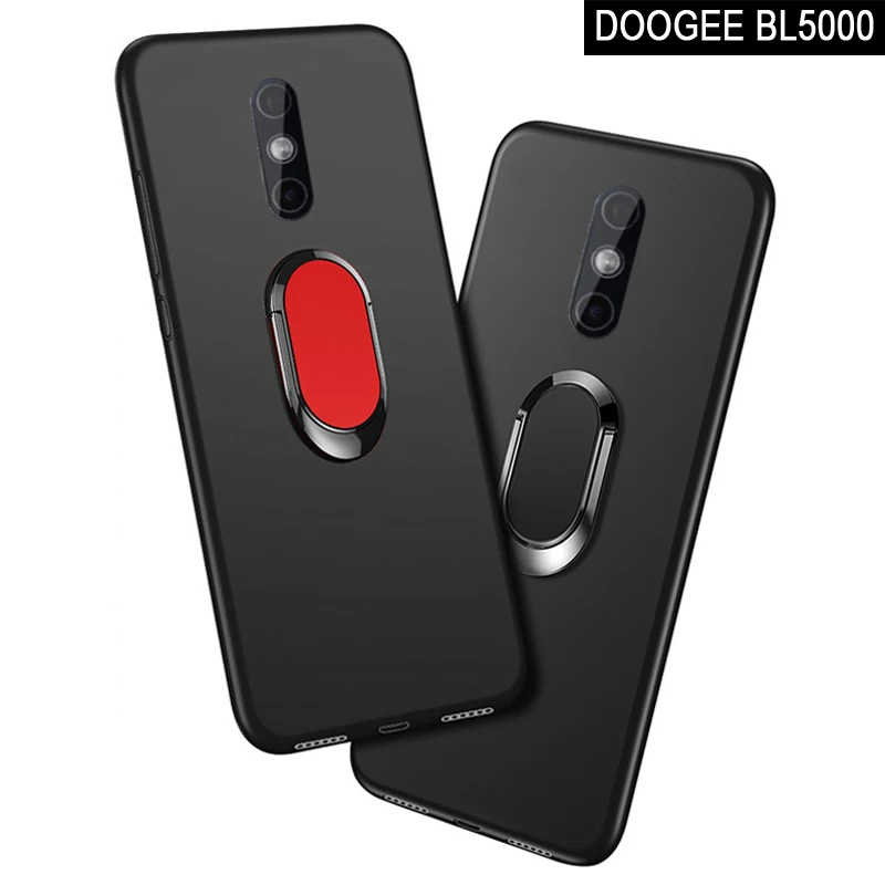 Чехол DOOGEE BL5000 роскошный 5 дюймовый Мягкий Черный силиконовый магнитный
