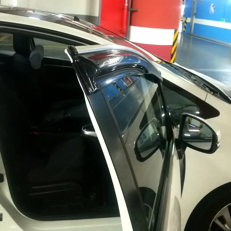 Подходит для Honda Jazz Fit 4 шт./компл. окна козырек Vent Оттенки Защита от солнца дождь дефлектор гвардии авто аксессуары