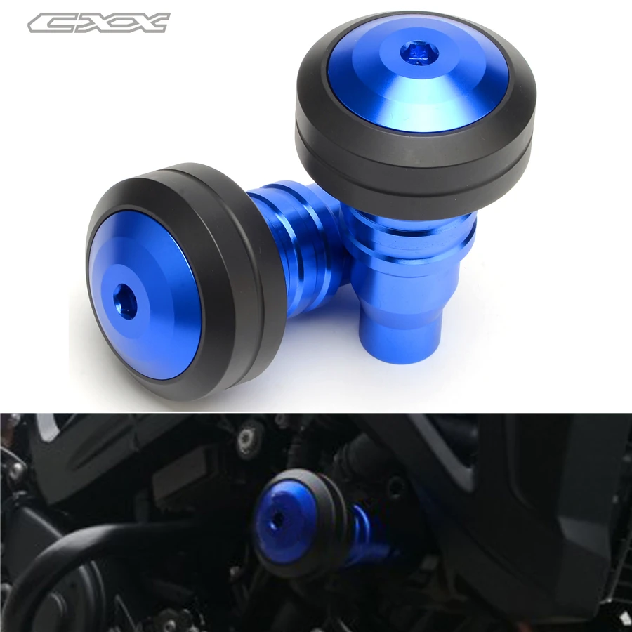 Для SUZUKI GSR 600 750 GSR600 GSR750 2006 2007 2008 2009 2010 Мотоцикл с ЧПУ рамка Краш Pad выхлопные