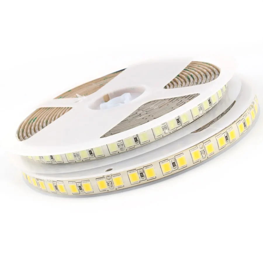 Светодиодные ленты светильник 12 24 V SMD 5054 5 м 120 светодиодов/M гибкая 12V лампы Диод