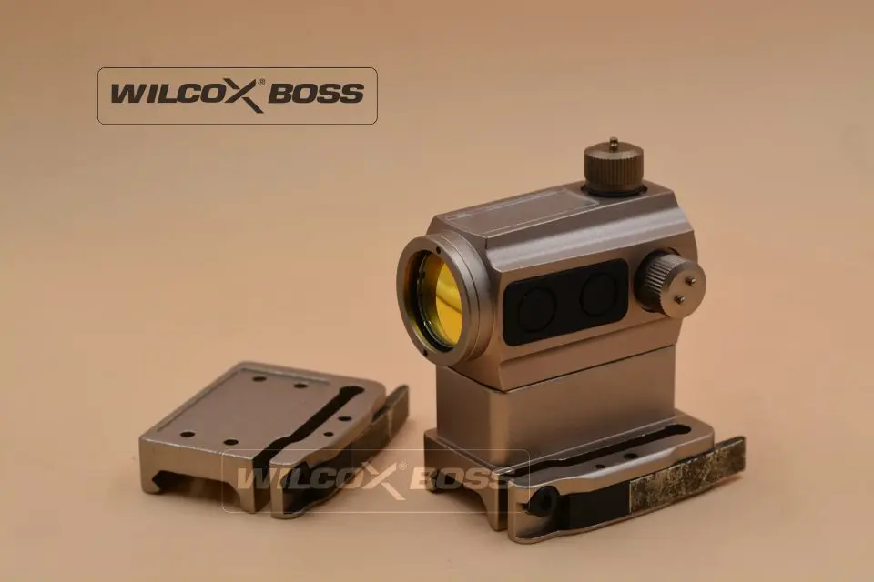 Прицел с красной точкой солнечной энергии 1 шт. прицел креплением QD Picatinny на