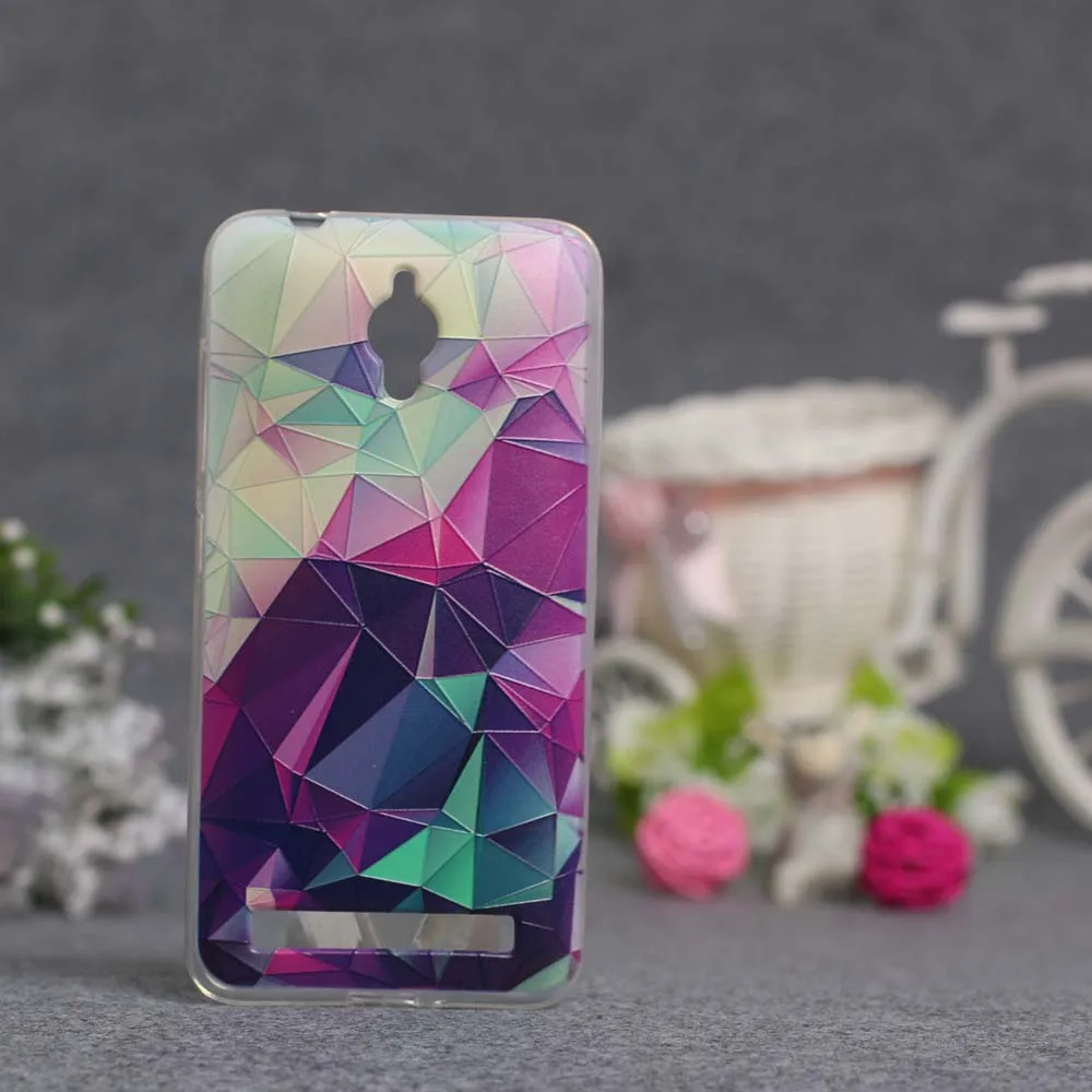 Роскошный чехол для телефона Asus Zenfone GO ZC500TG 3D рельефный Мягкий силиконовый из ТПУ