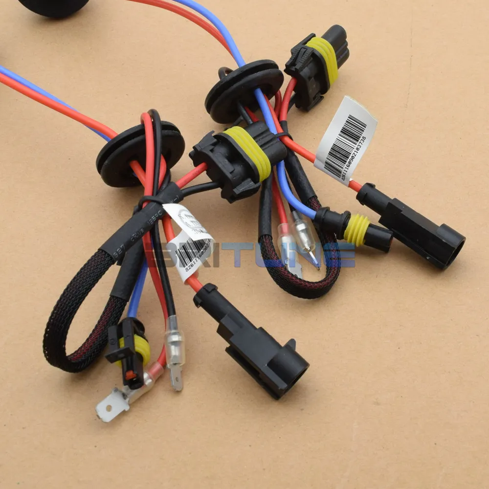 Обновление 12В 35 Вт AC HID Ксеноновые фары лампы Conversion Kit Фары H1 H3 H7 9005 9006 4300K 6000 к 8000 тонкий цифровой балласт