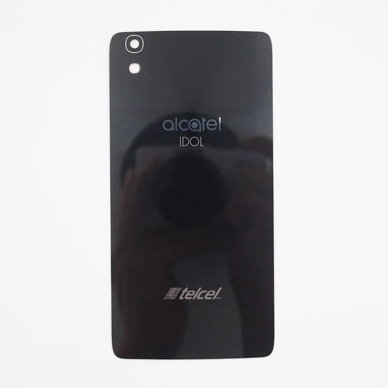 Чехол для батареи для Alcatel Onetouch Idol 4 OT 6055 задняя дверь Корпус Запасные части OT6055 OT6055K 6055U с NFC - Цвет: telcel