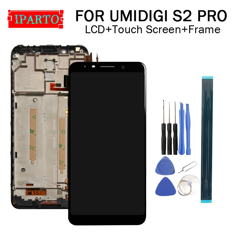 6 0 дюймовый ЖК дисплей UMIDIGI S2 PRO + дигитайзер сенсорного экрана рамка в сборе 100%