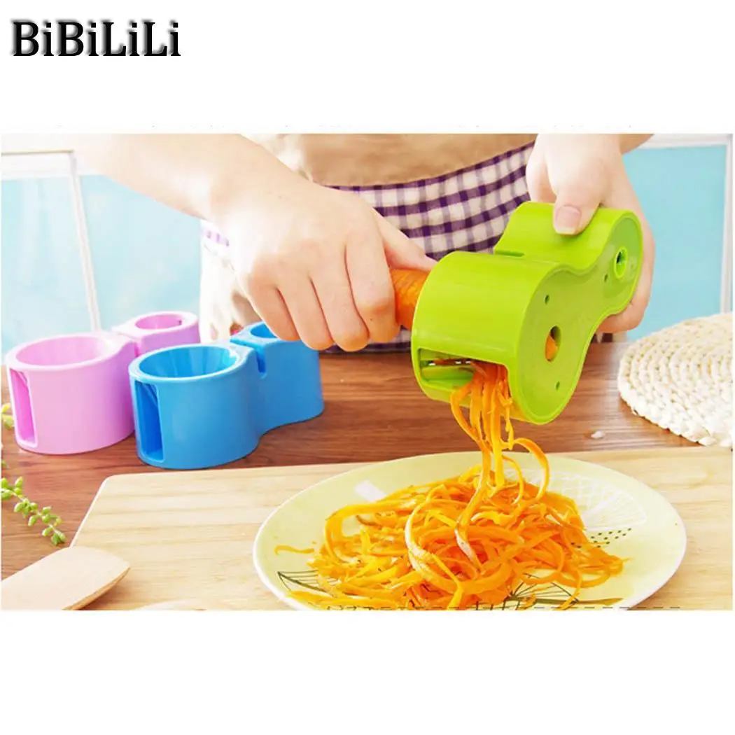 Кухонные инструменты Spiralizer Премиум овощерезка + точилка терка для фруктов Паста