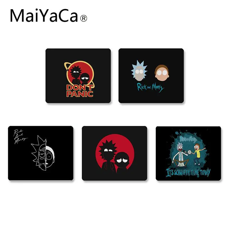 MaiYaCa, Рик и Морти, забавные маленькие игровые коврики для мыши, Настольный коврик, нескользящий коврик для ноутбука, компьютера, игровой коврик для мыши, игровой коврик для геймера, Настольный коврик