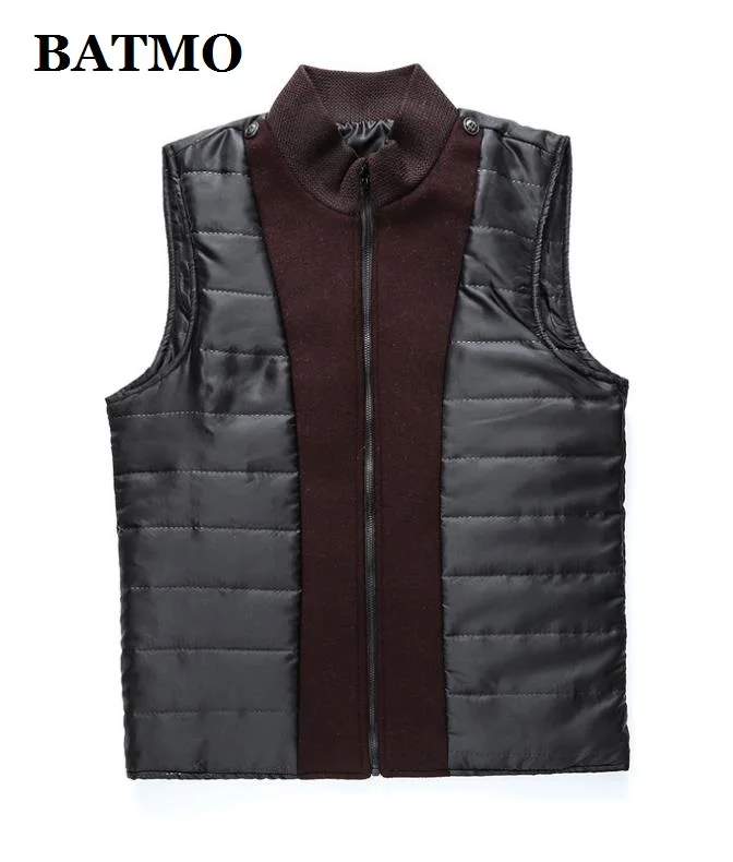 BATMO 2021 new arrival autumn&ampwinter high quality wool thicked trench coat men men's jackets plus-size M-XXXL AL 03 | Мужская