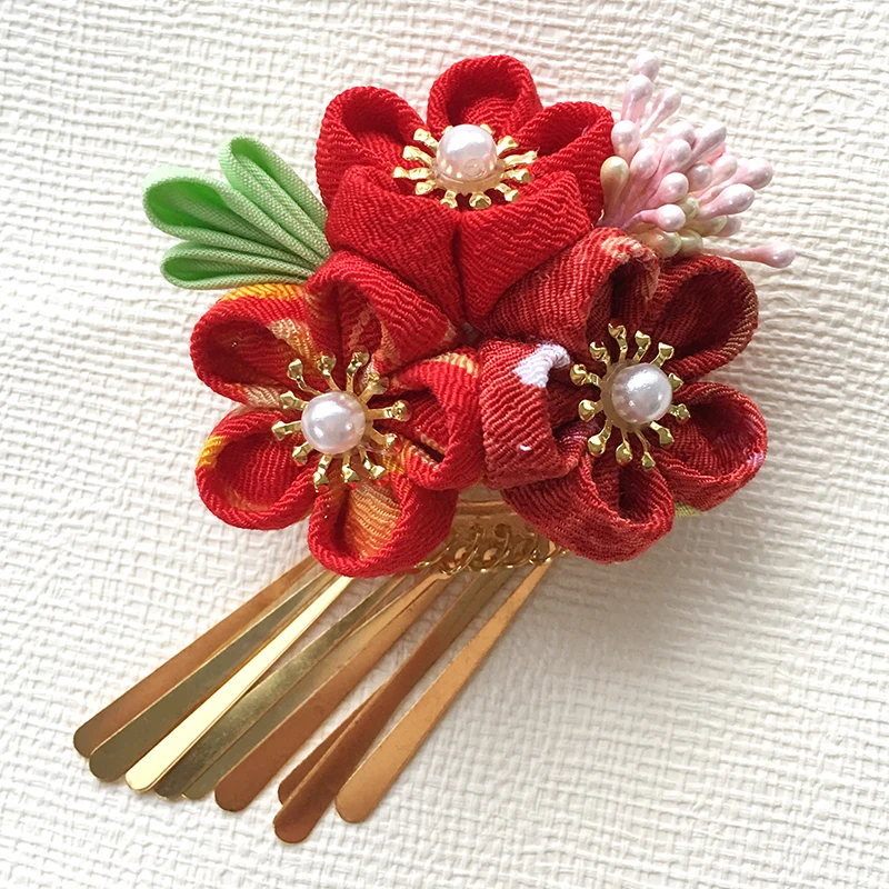 И ветер ласточкин хвост hanfu шина Детские аксессуары для волос и ткани цветы
