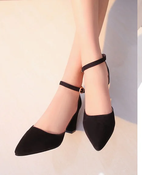 Женские босоножки 2019 модные на низком каблуке летняя обувь женская повседневная