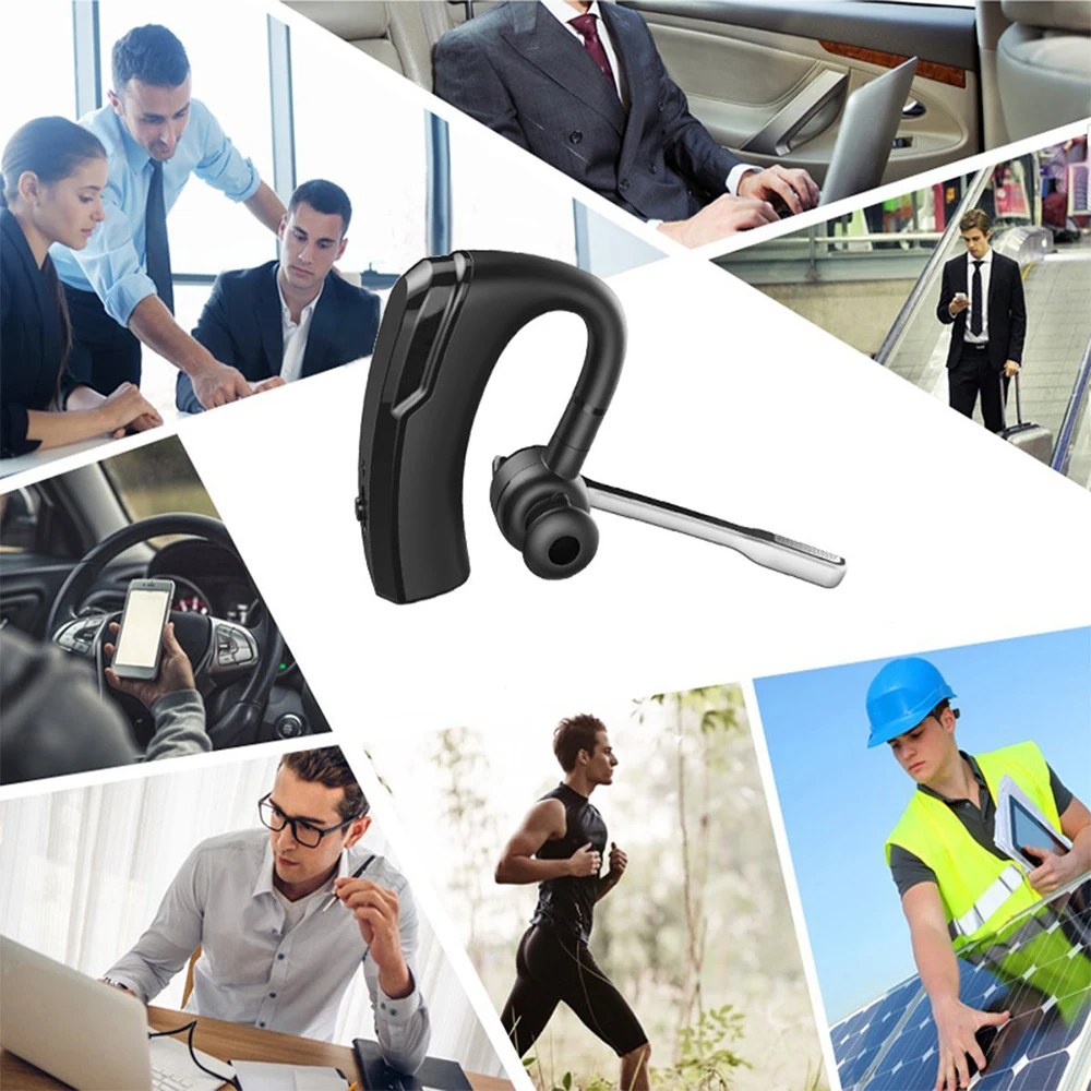 K6 Handsfree бизнес Bluetooth гарнитура портативный Bluetooth наушники подключены к MP3+ коробка для хранения