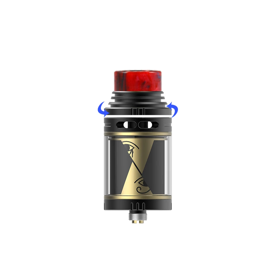 Оригинальный Vapefly Horus RTA бак 25 мм 4 мл/2 мл емкость одна катушка перестраиваемая