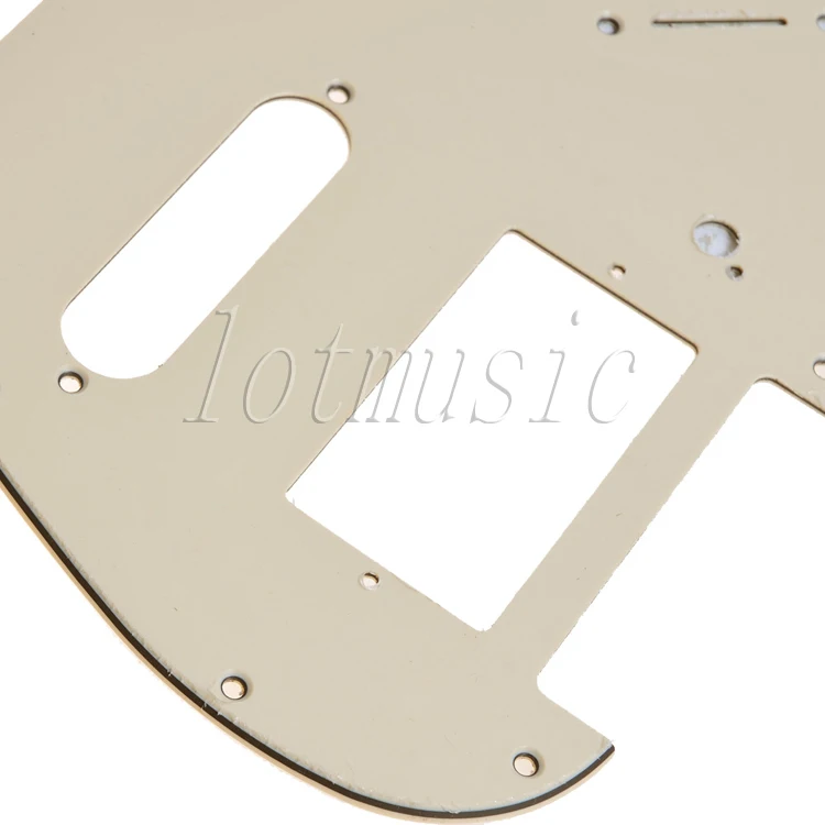 8 шт. SSH Гитара Pickguard 3 ply 11 Отверстие бежевый ПВХ для электрической замены| |