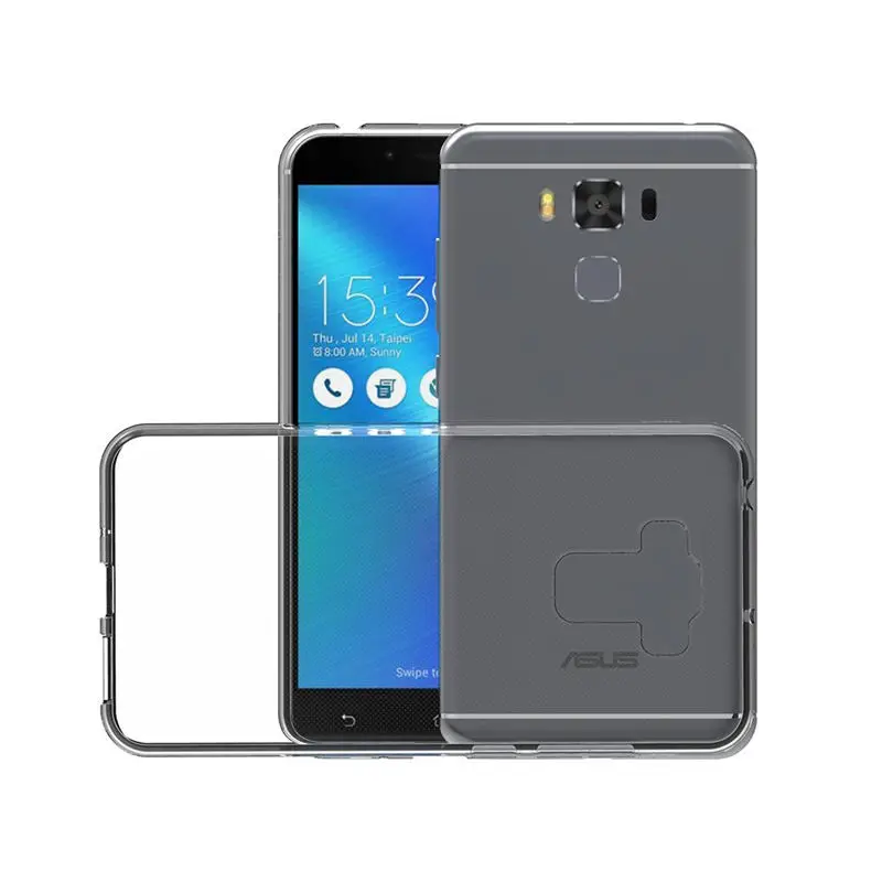 Для Asus Zenfone 3 Max ZC553KL силиконовый прозрачный Футляр чехол для телефона для ASUS ZC553KL Zenfone 3 Max ZC553 ZC 553 KL 553KL X00DD