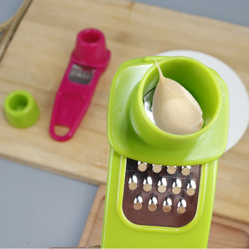 CARRYWON Multi-Functional Ginger Garlic Grinding Grater Planer Slicer Mini Cutter Cooking Tool Kitchen Utensils Accessories