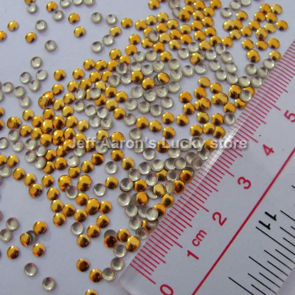 3 мм круглые diy акриловые 3d металлические украшения для ногтей Стразы заклепки 2