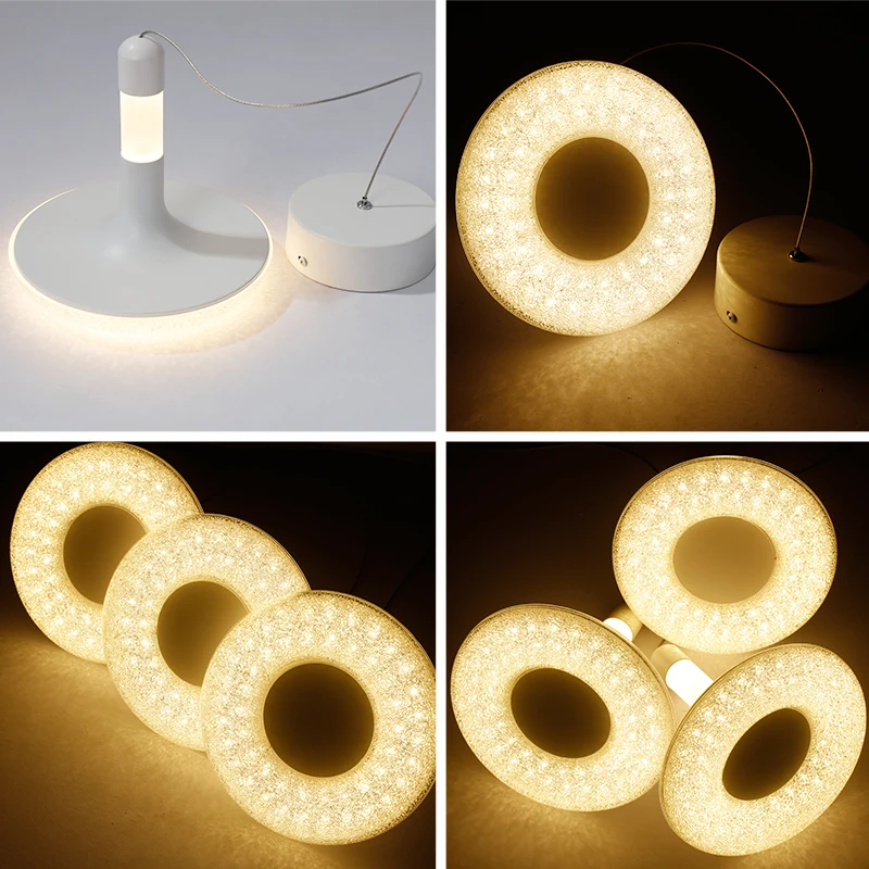 Спальня Современные светодиодные лампы для кухни Foyer Главная подвеска огни