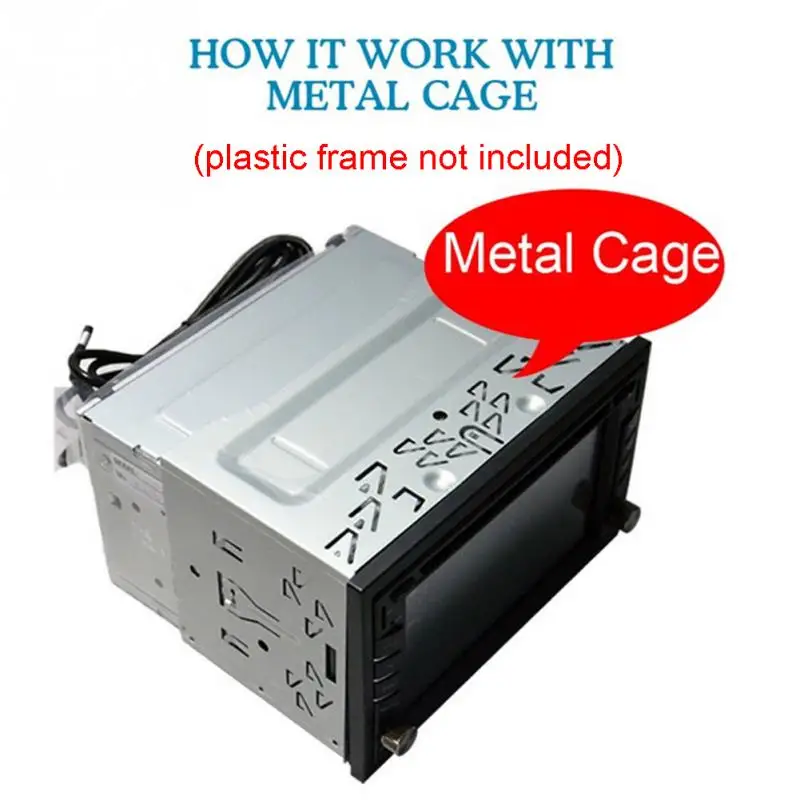 1 шт. радио Панель легко установить Стерео DVD универсальная модификация двойной Din