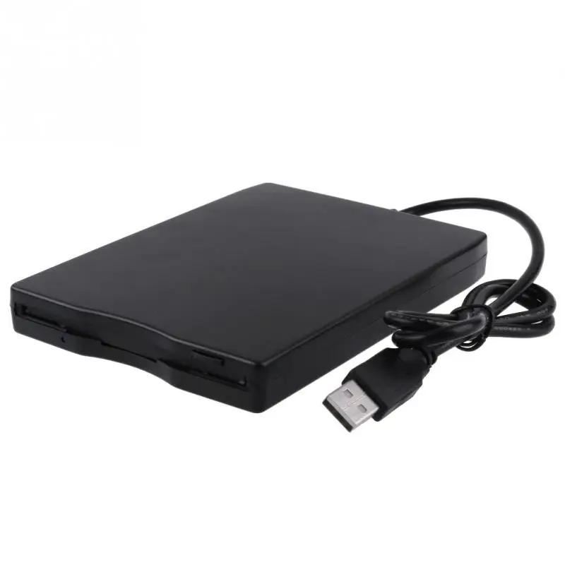 Черный внешний USB портативный 1.44 МБ / флоппи-дисковода для портативных пк данных