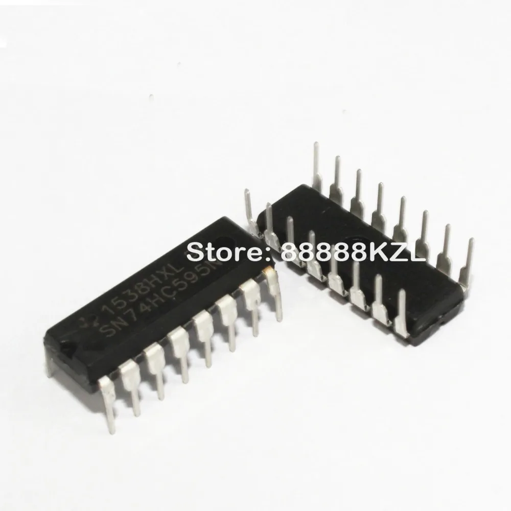50 200 шт./лот 74HC595 DIP 8 битные переключатели с 3 мя штативами Φ SN74HC595N 74hc595N|lot lot| |