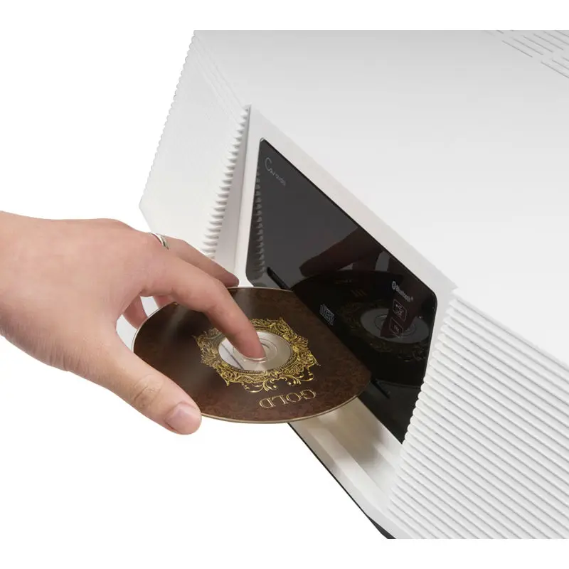 Bluetooth Колонка CAV IH 30 CD MP3 радио плеер USB док станция черный белый 2 0 канала для