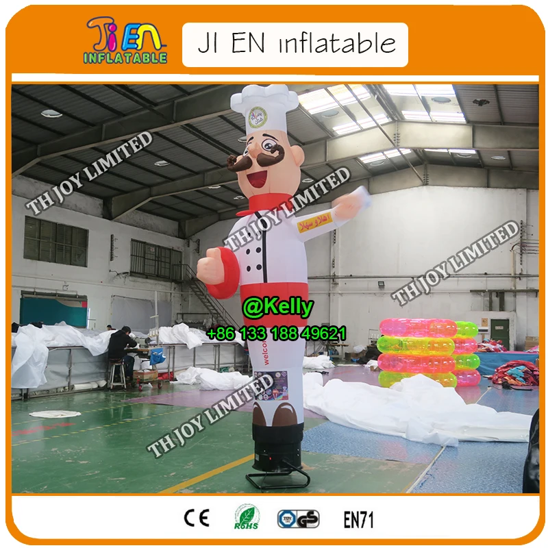 Бесплатная доставка двери шеф повара воздуха танцы события надувные продукты