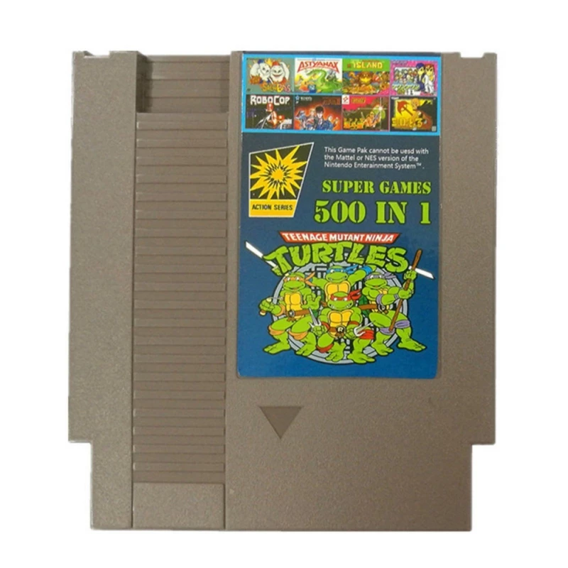 Супер игры 500 в 1 лучшая Коллекция игр для nintendo NES классический картридж NES Супер игры Мульти корзину 72 pin игровой картридж
