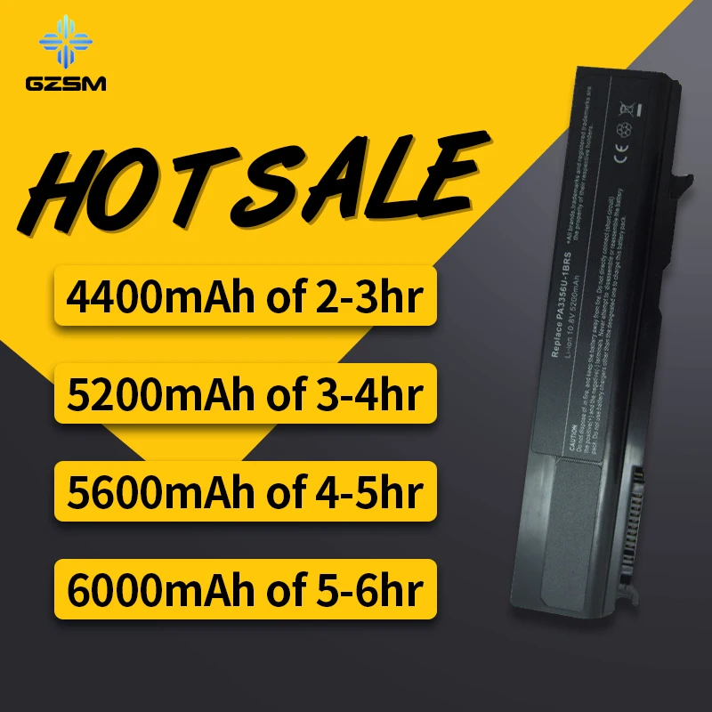HSW ноутбука аккумулятор для Toshiba PA3356U 2BAS PA3456U 1BRS PA3588U PABAS048 PABAS071 F20/370LS1 F20/470LS