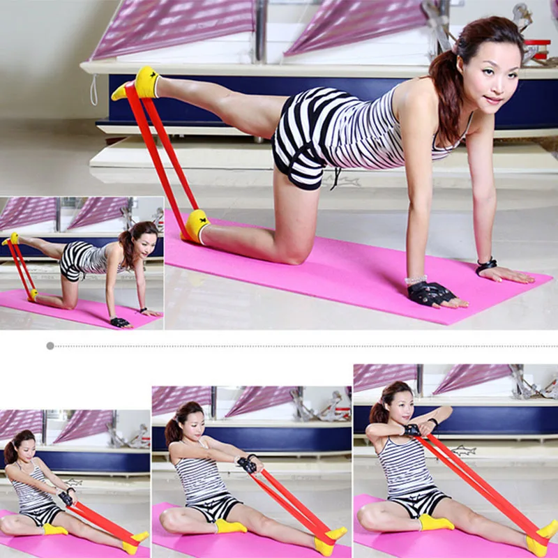 

2020 Hot Gym Fitness Equipment Strength Training Latex Elastic Resistance Bands Workout Crossfit Yoga Rubber Loops Sport Pilates