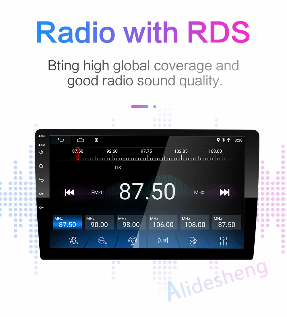 4G Android 8,1 автомобильный мультимедийный плеер для MITSUBISHI PAJERO V97 2006 2007 2008 2009 2010 2011 2din стерео радио gps навигации