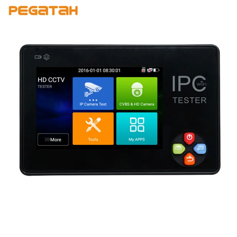 3 5 дюймов H.265 4 К AHD TVI CVI Мини камеры видеонаблюдения тестер ip Поддержка