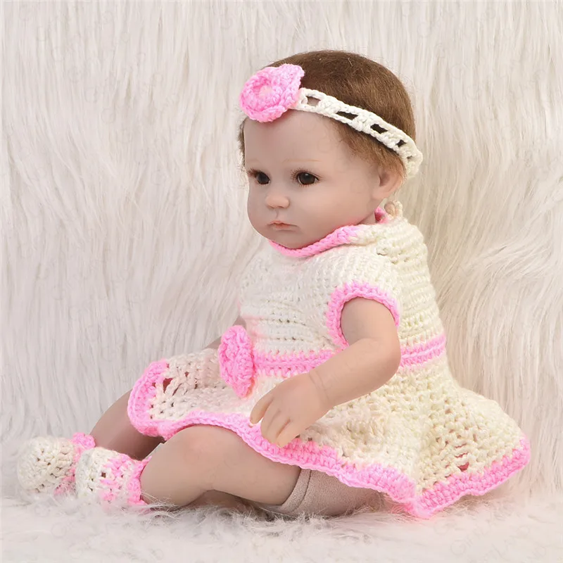 Reborn Baby Doll настоящая кукла мягкие игрушки ручной работы для девочки высокое