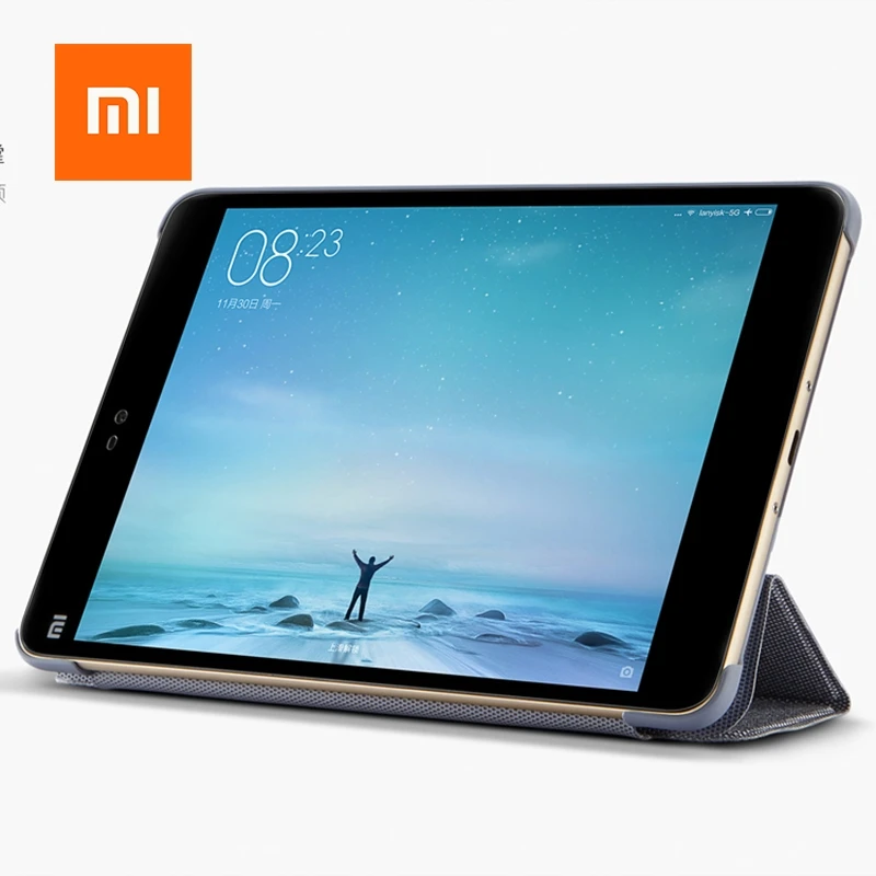Xiaomi Mi Pad 2 оригинальный чехол кожаный Smart ультратонкий высокого качества с Tablet PC +