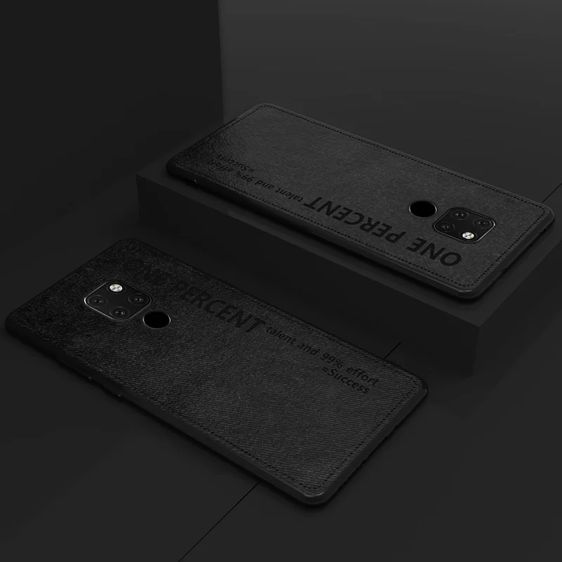 ADKO тонкий тканевый текстурный чехол для huawei mate 20 классический тканевый Мягкий силиконовый чехол-накладка для huawei mate 20 Pro
