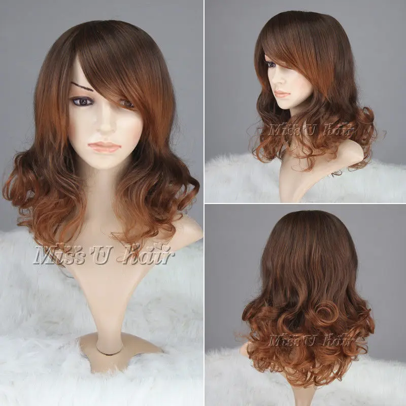 Горячая жаропрочных Партия волос&gt&gt&gt&gt&gt Синтетические Короткие Вьющиеся парик