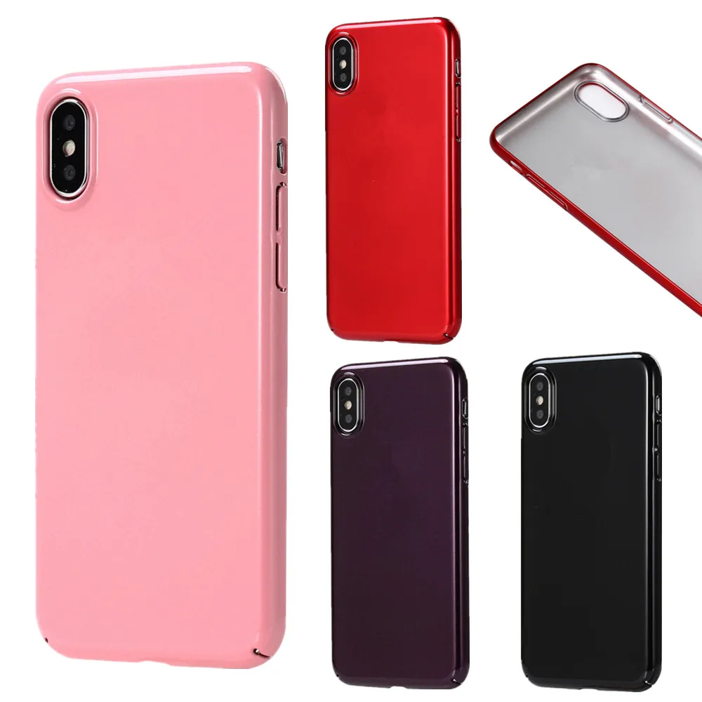 Fashion Mirror Plating Phone Case for Iphone X 8 Plus Ring Bracket Glossy Hard PC Back Cover Iphon 6 6s 7 |