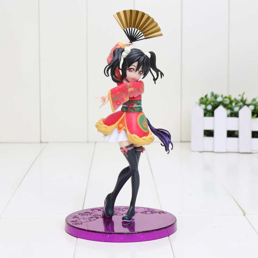 Аниме 17 см любовь Живая фигурка fate zero MINAMI KOTORI SONODA UMI HOSHIZORA RIN TOJO NOZOMI KIMINO ПВХ Коллекция игрушек - Цвет: I no color box