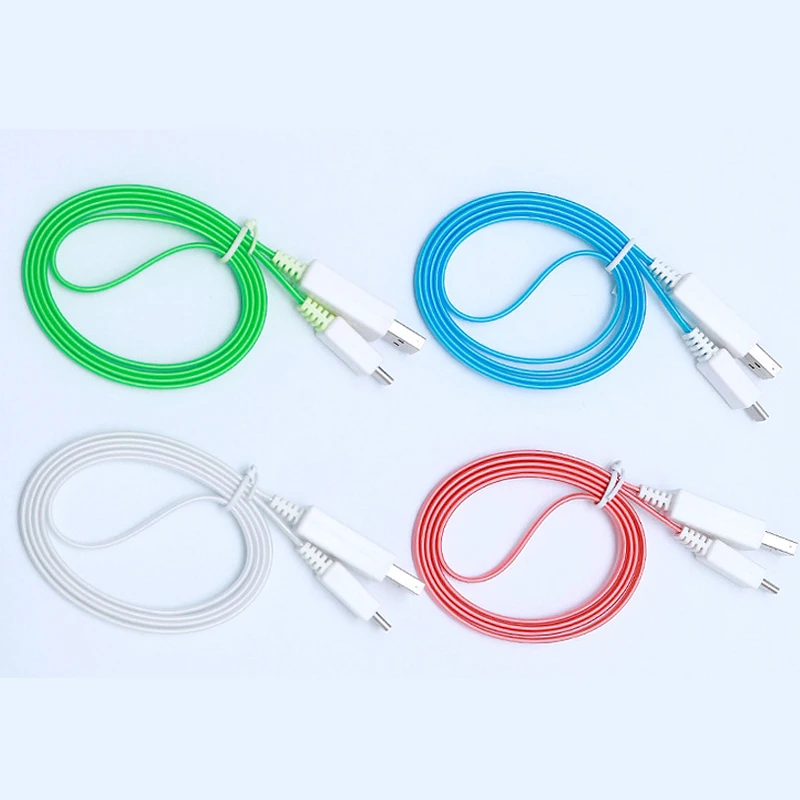 Светодиодный кабель Micro USB для телефонов Samsung HTC Android|Кабели передачи данных| |