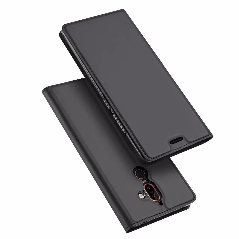 Для Nokia 7 Plus чехол роскошный Флип PU кожаный для 5 1 2 3 6 8 X6 X7 защитный чехол-кошелек |