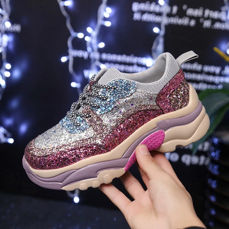 Женские кроссовки ASILETO на танкетке высокие дышащие высоком каблуке теннисные