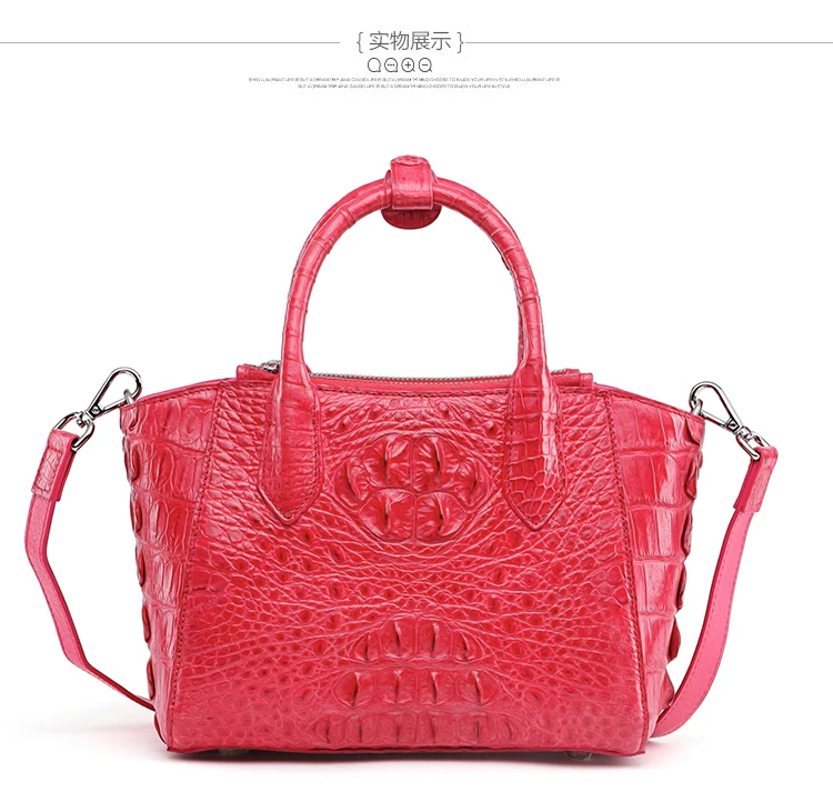 100% натуральная крокодиловая кожа женская сумка через плечо модная из кожи