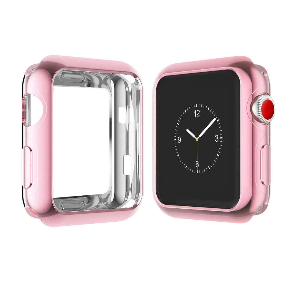 2018 мягкий и тонкий чехол для Apple Watch TPU 38 мм/мм 42 мм iwatch Защитный watch Series 3 2 | Наручные