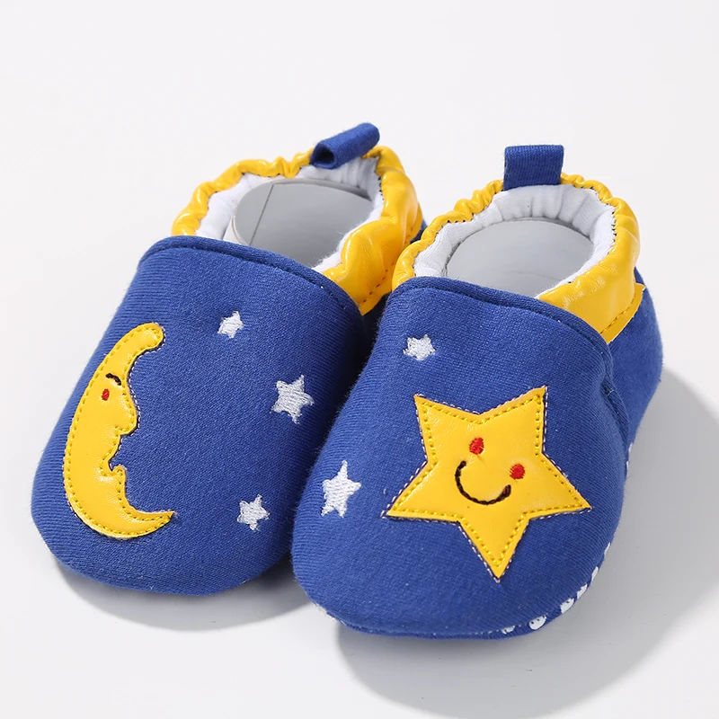 Первые ходунки CartoonShoes Bebe мокасины для малышей 0-24 м нескользящая Мягкая подошва обувь для маленьких мальчиков и девочек