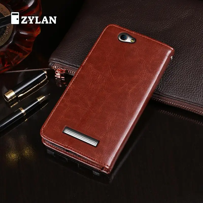ZYLAN кожаный чехол Wiley для Wileyfox Spark Plus кошелек Kickstand Чехлы С Откидывающейся Крышкой для Wileyfox Spark Plus слот для карт и подарок