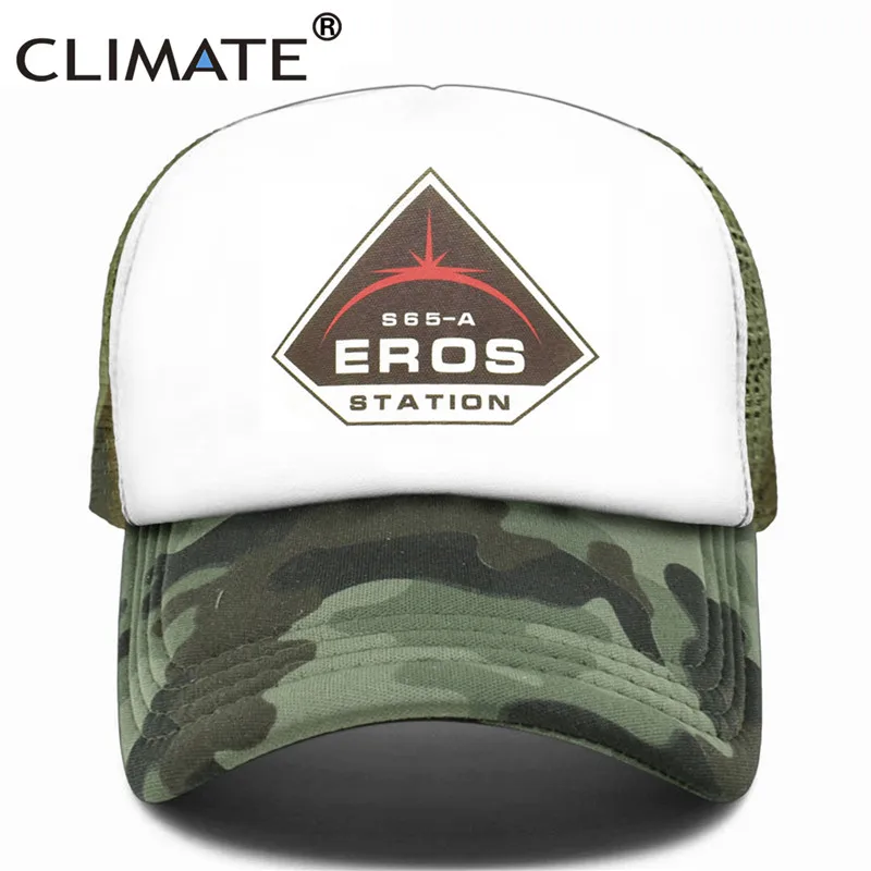 Camouflage CLIMATE The Expanse Кепка-бейсболка Eros станция Кепка ракета внешняя Кепка Астероидный пояс летние бейсбольные кепки в стиле хип-хоп шляпа мужская - Цвет: Camouflage
