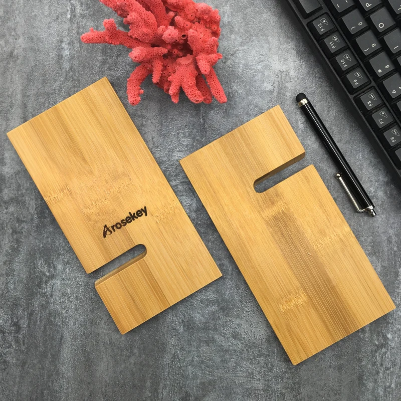 Держатель планшета Arosekey из бамбука для ipad и телефона|stand for ipad|tablet holder standtablet |