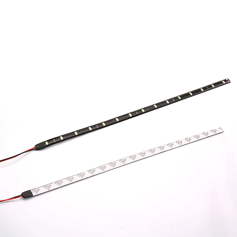 1 шт 12V 30 см тележка на колесах гибкий Светодиодные ленты светильник высокого
