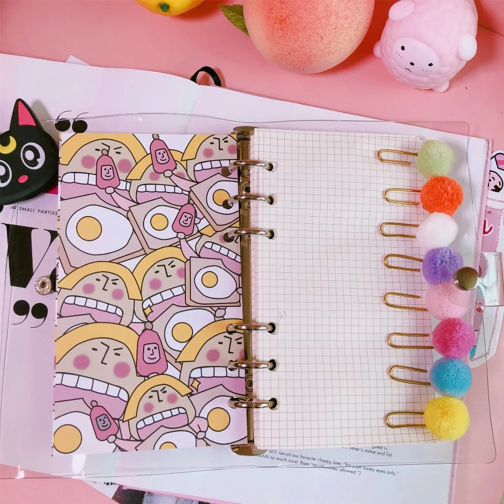Дневник для девочек сделай сам органайзер Bingbing Sweet Star Planer Kawaii дневник студентов