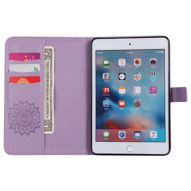 Wekays чехол для планшета для Apple IPad Mini 4 Стенд Смарт кожаный флип Fundas чехол для Coque IPad Mini 4 Mini4 7," чехол для планшета