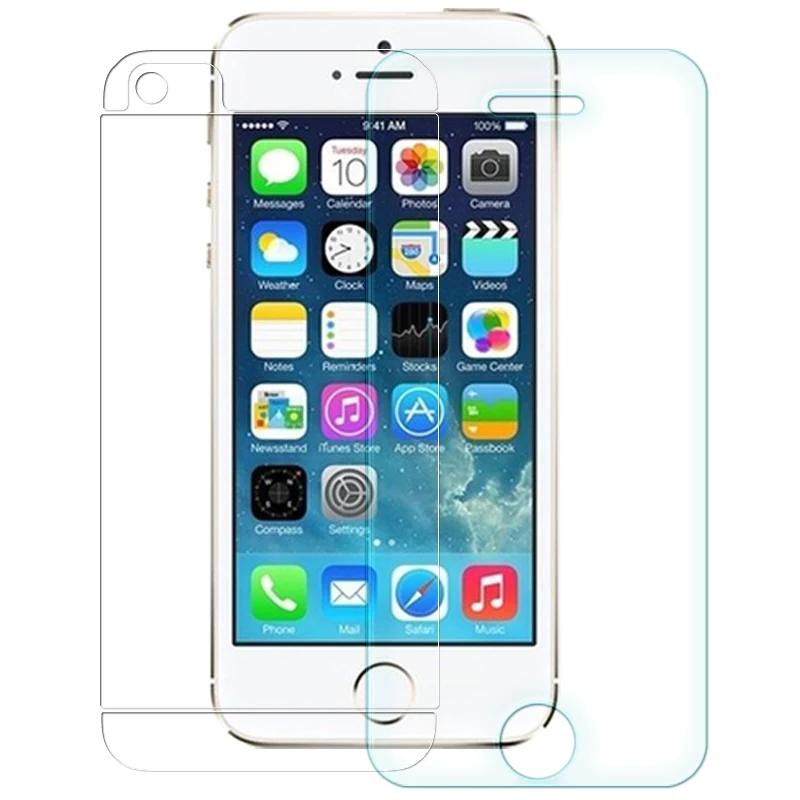 Премиум Закаленное Защитная стеклянная пленка для экрана Apple iPhone 5 5S SE 2.5D 9H анти